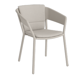 Armchair sand / Body cushion Agora fossil