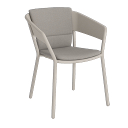 Armchair sand / Body cushion Agora taupe